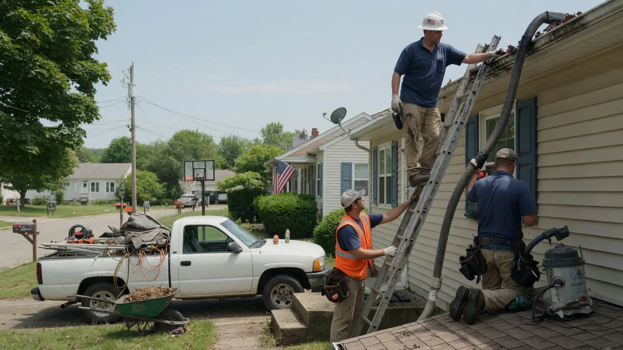 Gutter Installation in North Vernon, IN near me